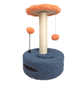 毛祖宗 花朵轉盤貓爬架